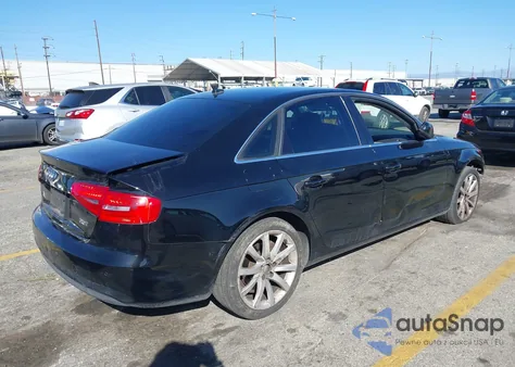 2013 Audi A4 2.0T Premium z USA, uszkodzony, nr VIN WAUEFAFL0DN035123